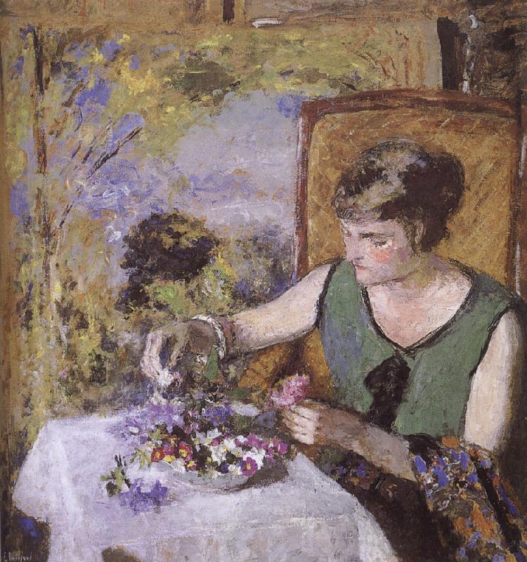 Edouard Vuillard Flower of Annette oil painting picture